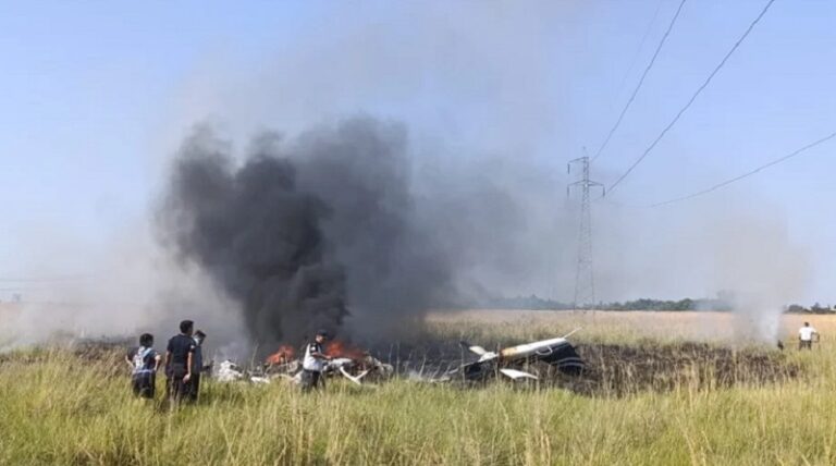 Avion Caida Incendios Corrientes 5marzo2025