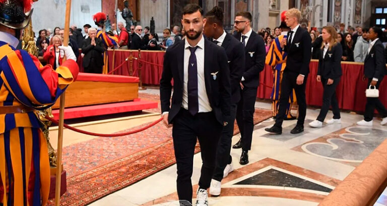 Francisco funeral futbolistas lazio 25abril2025