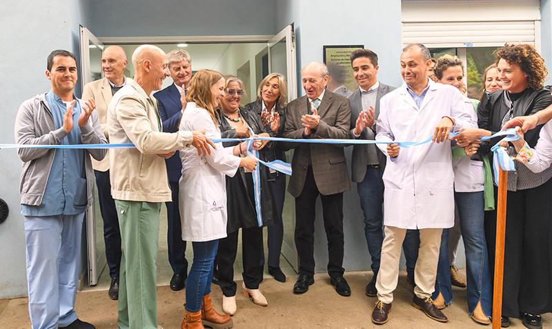 Ziliottosergio inauguracion obras hospital trenel cintas 9abril2025