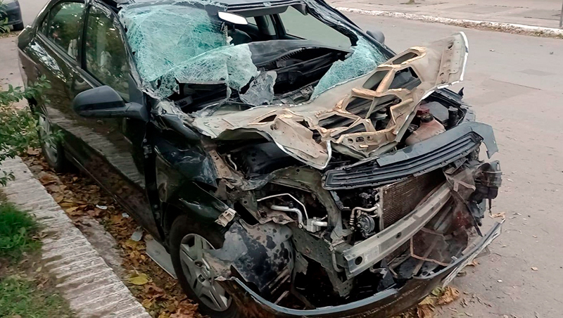 Chevroletprisma choque acoplado rutanacional188 rancul 12mayo2025
