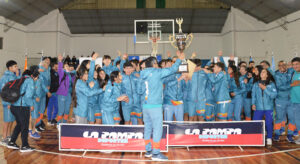Juegospatagonicosunificados lapampa deportistas festejo 18mayo2025