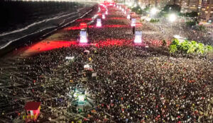 Ladygaga show riodejaneiro publico aerea 4mayo2025