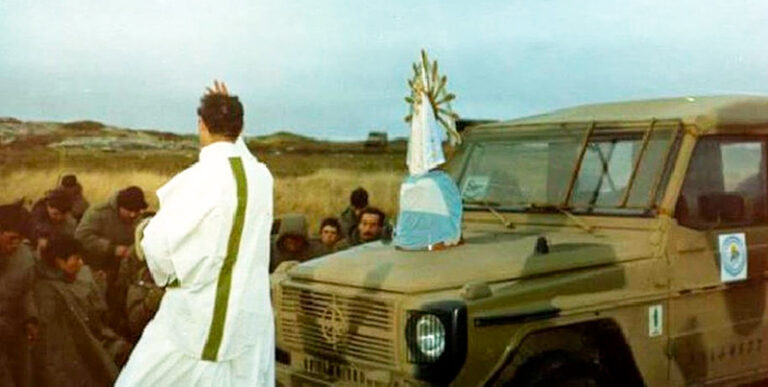 Virgendelujan soldados guerra islasmalvinas 19mayo2025