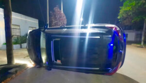 Vuelco choque toyota4w alcoholizado santarosa 4mayo2025