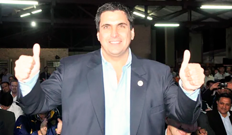Harrisonrobert presidente federacion paraguay 22junio2025
