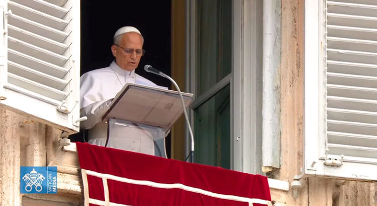 Leonxiv misa angelus 22junio2025
