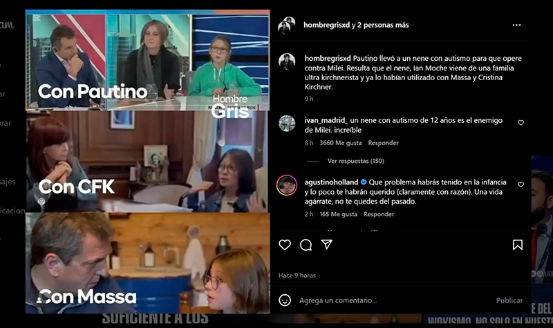 Mocheian autismo critica mileijavier 2junio2025