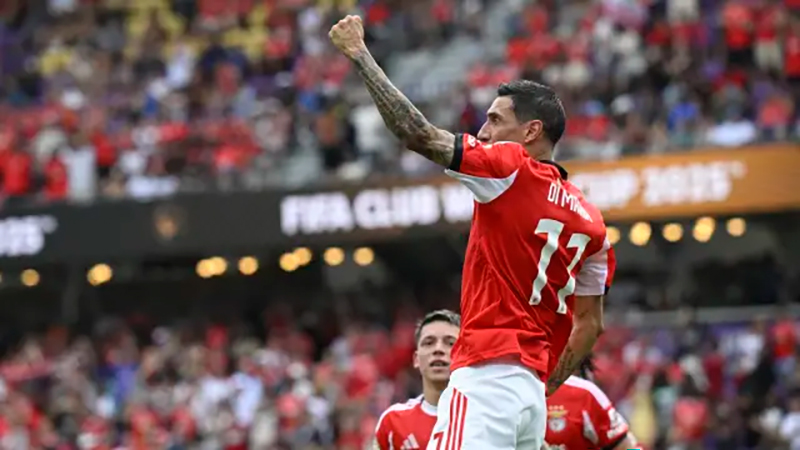 Mundialdeclubes benfica dimariaangel festejo 20junio2025