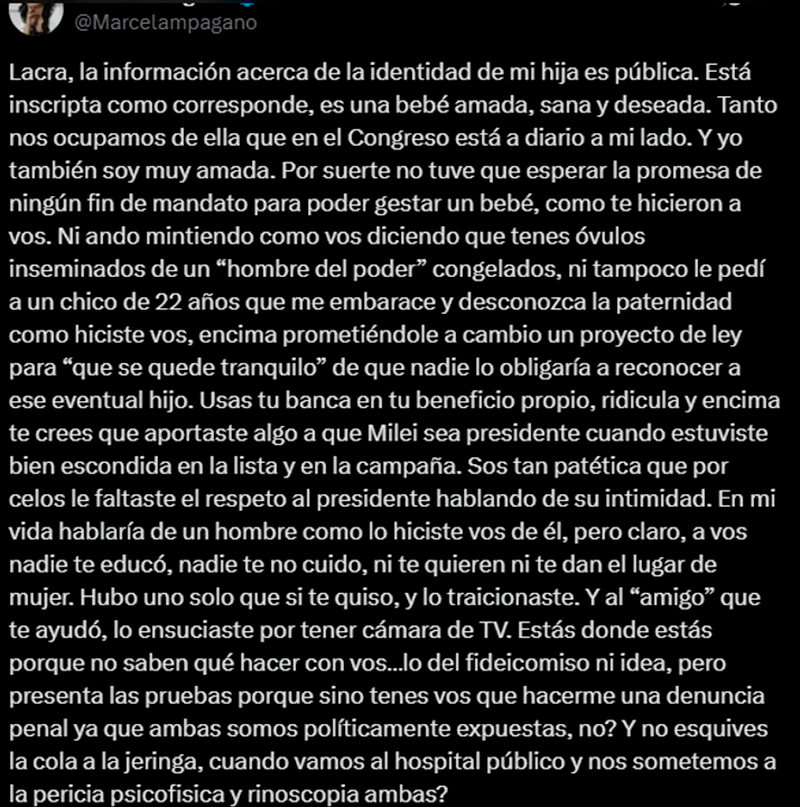 Paganomarcela lemoinelilia redessociales 8junio2025