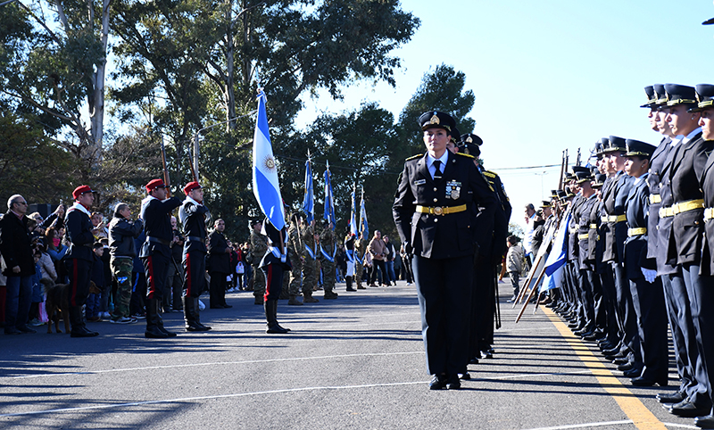 Policiadelapampa desfile diadelabandera 20junio2025