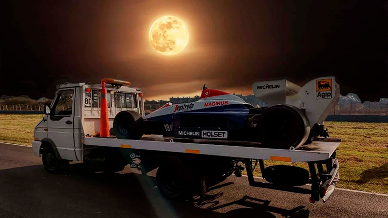 Sennaayrton toleman f1 traslado 24junio2025