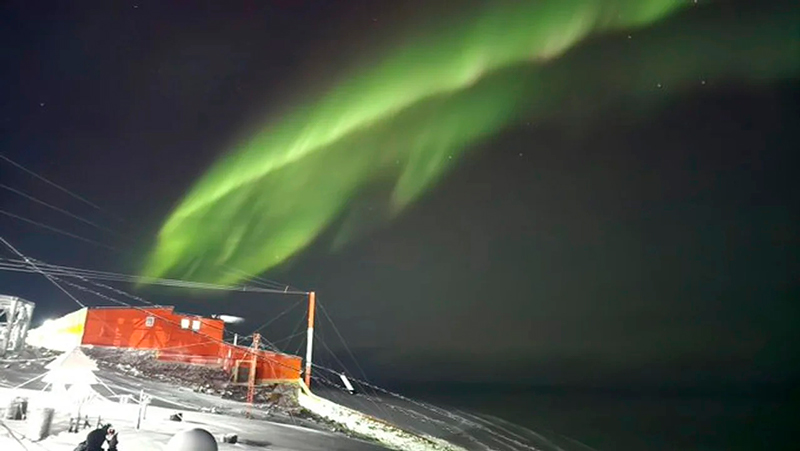 Aurorasaustrales antartida 3junio2025