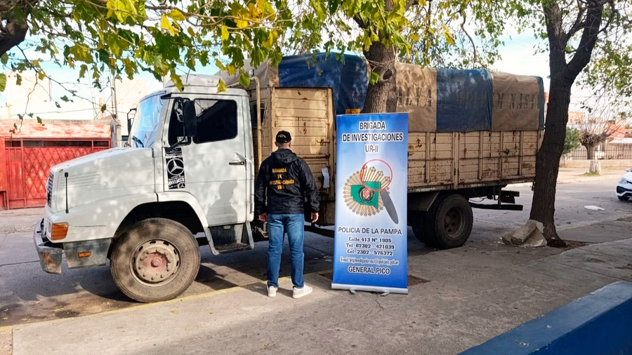 Camion secuestrado robo soja embajadormartini 11junio2025