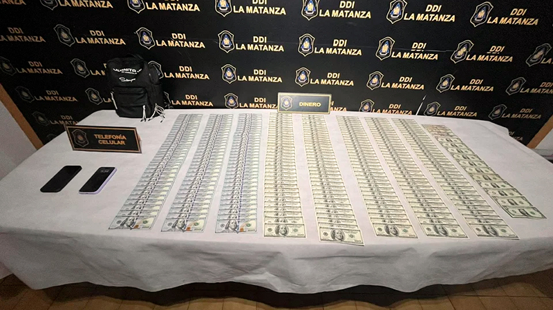 Detenida extorsion lamatanza billetes 3junio2025