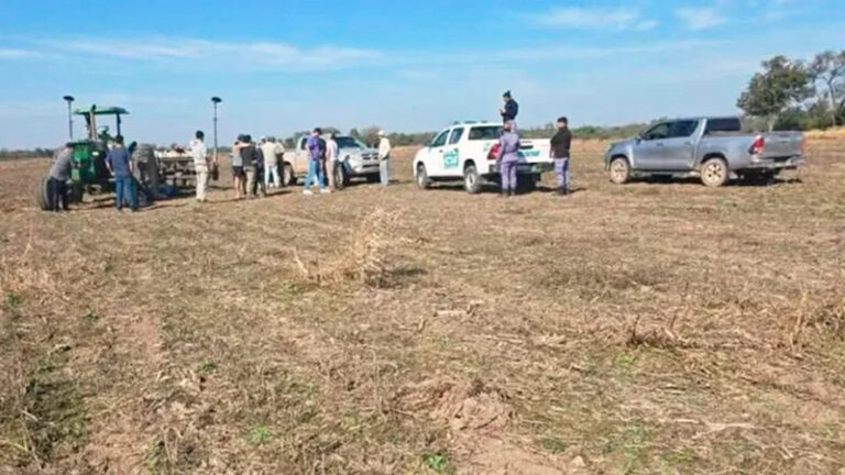 Faa dirigente mujer fallecimiento aplastada tractor chaco 10julio2025