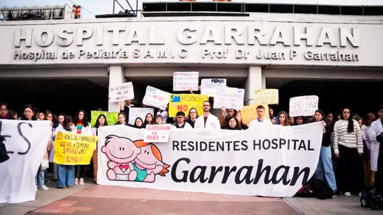 Hospital garraham medicos reclamos 4julio2025