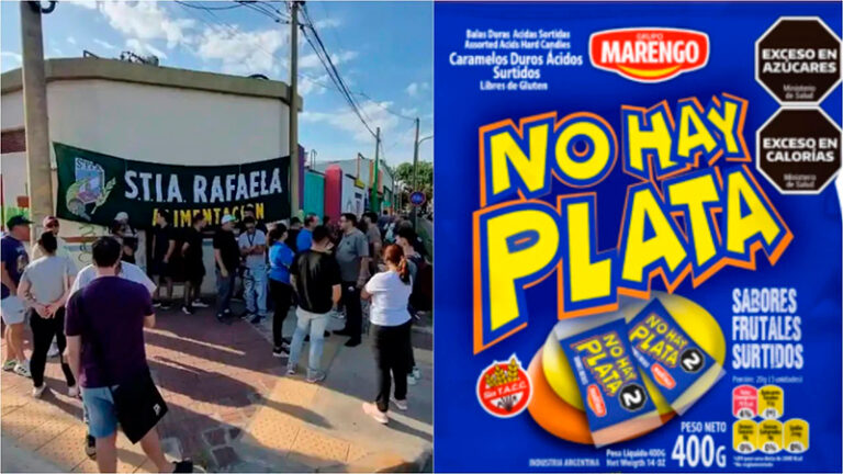 Marengo fabrica caramelos trabajadores suspendidos 5julio2025