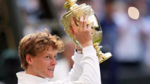 Sinnerjannik festejo wimbledon trofeo 13julio2025