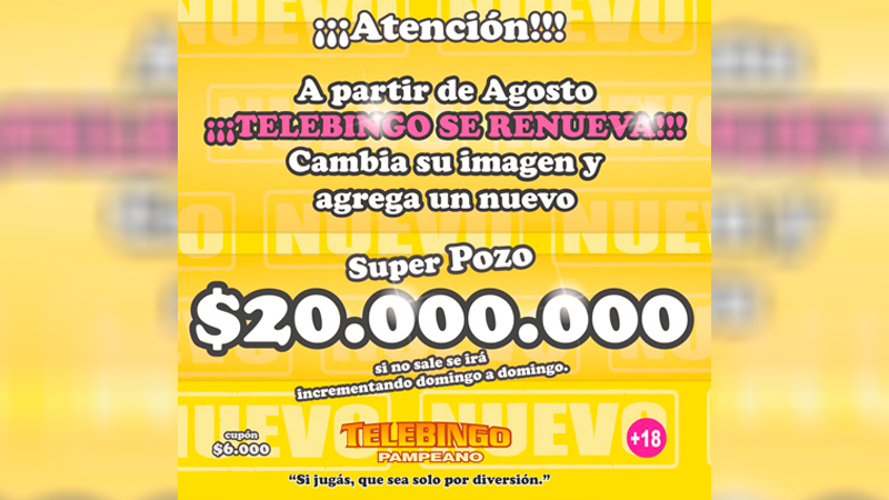Telebingo superpozo 28julio2025