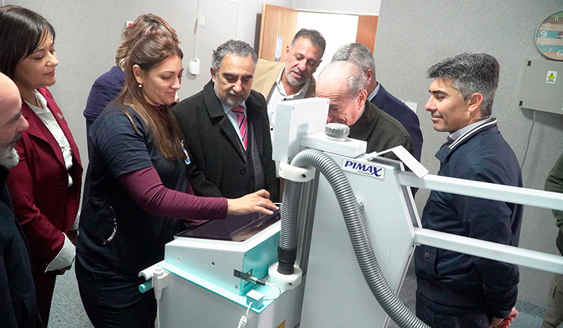 Uriburu inauguracion hospital recorrida funcionarios 4julio2025