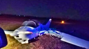 Avioneta choque toro chivilcoy 15julio2025