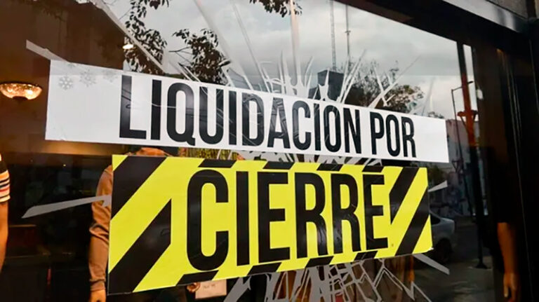 Comercio loquidacion cierre crisis economia ventas 19julio2025