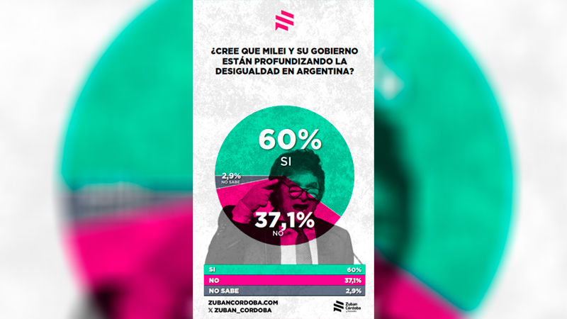 Encuesta desigualdad mileijavier 27julio2025