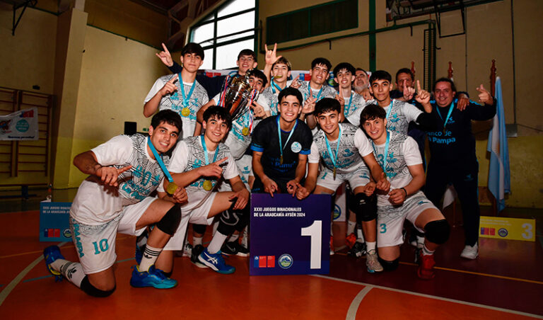 Araucania2024 voley masculino lapampa