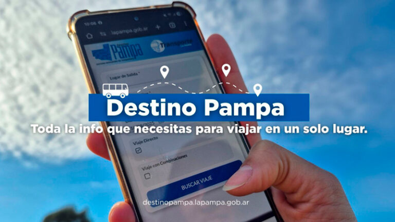 Destinopampa app transporte pasajeros 14agosto2025