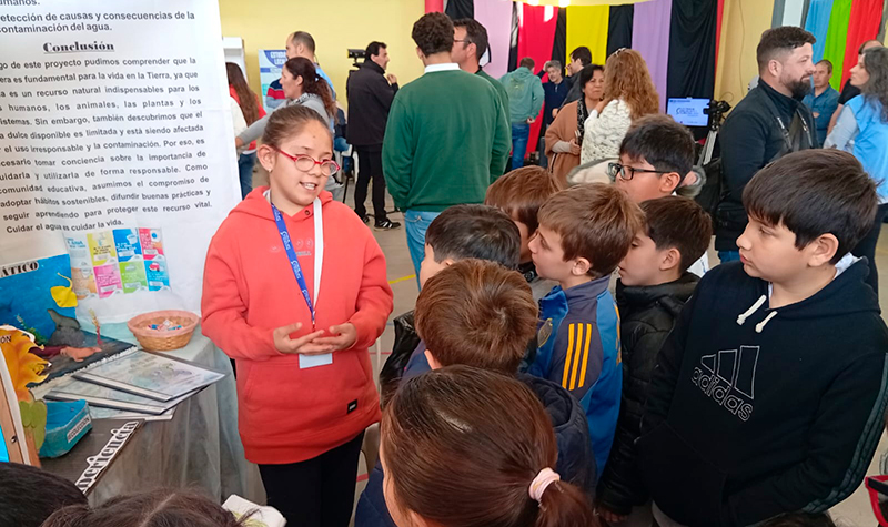 Feriadeciencias stand alumnos generalpico 26agosto2025