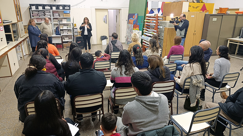 Feuerschvengermarcela extensionaulica colegio educadorespampeanos generalpico 8agosto2025