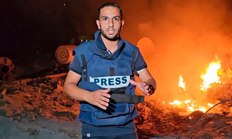 Gaza periodista bombardeos 11agosto2025
