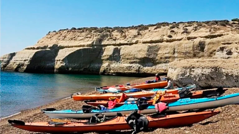 Kayak playa puertomadryn 8agosto2025