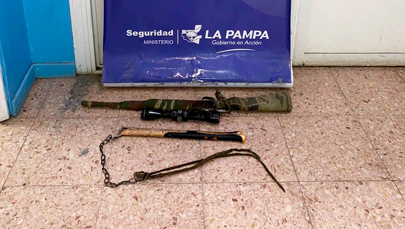 Rebenque cadena armadefuego pelea asentamiento elamanecer santarosa 2agosto2025