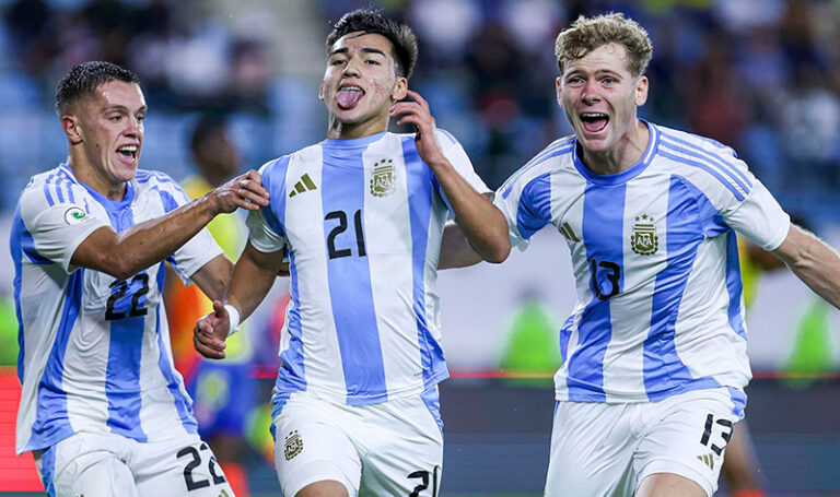 Argentina sub20 festejo 26setiembre2025