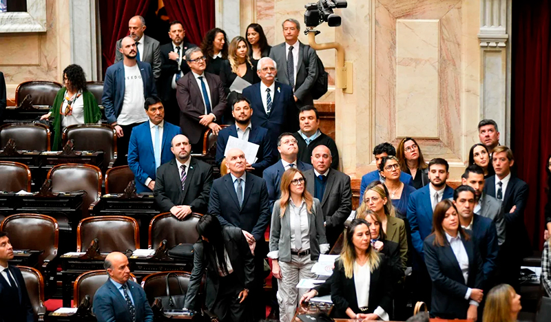 Diputados sesion rechazos vetos 17setiembre2025