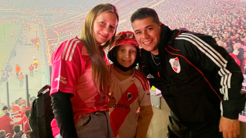 Valentin cancha riverplate padres 2setiembre2025