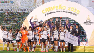 Corinthians copalibertadoresfemenina festejo 18octubre2025