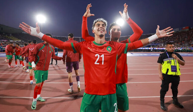 Mundialsub20 marruecos festejo 19octubre2025
