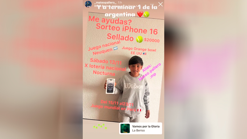 Palleromateo tenista sub12 sorteo 31octubre2025