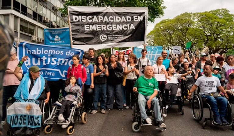 Discapacidad manifestacion emergencia 29octubre2025