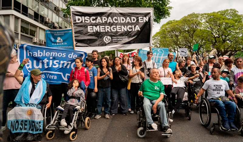 Discapacidad manifestacion emergencia 29octubre2025