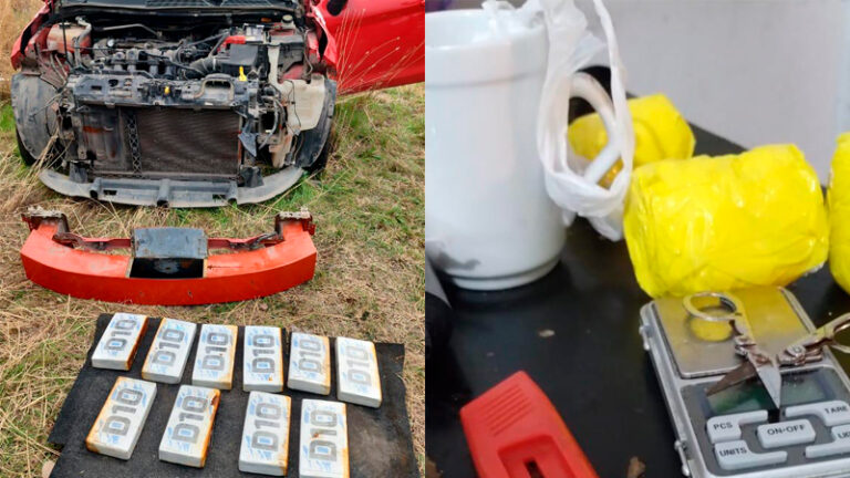 Droga secuestro cocaina 31octubre2025