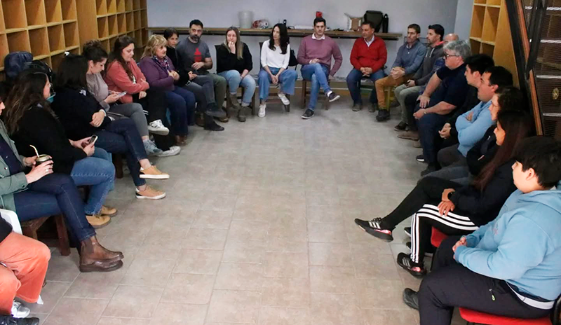 Elecciones2025 guinduglifederico reunion generalacha 6octubre2025