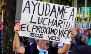 Jubilados protesta salarios 14octubre2025