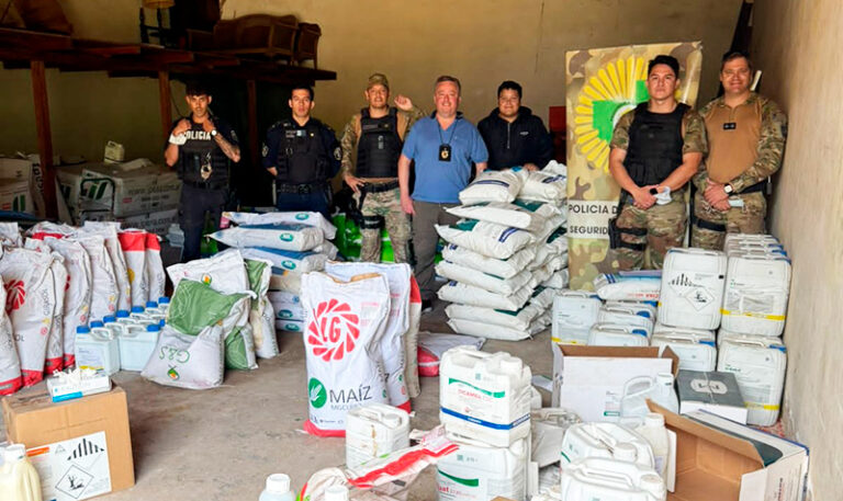 Robo agroquimicos anguil 27octubre2025