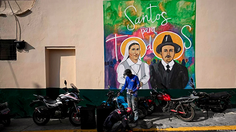 Santos venezuela murales 19octubre2025