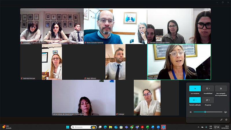 Suarezambar videoconferencia operacion timo 13noviembre2025