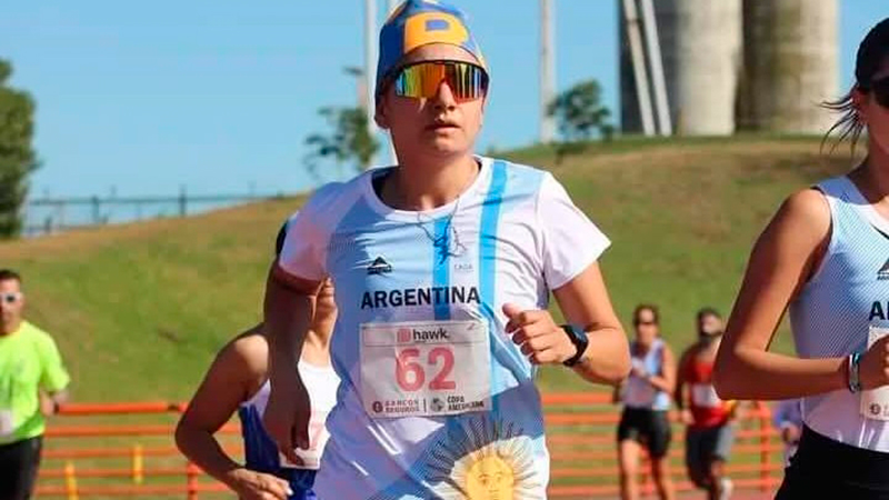 Bainiyanina atleta winifreda carrera 21diciembre2025