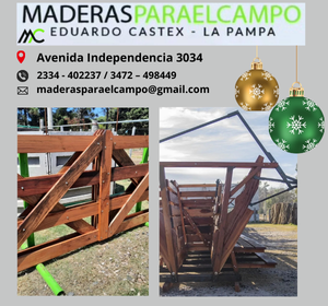 Fin año maderas para el campo